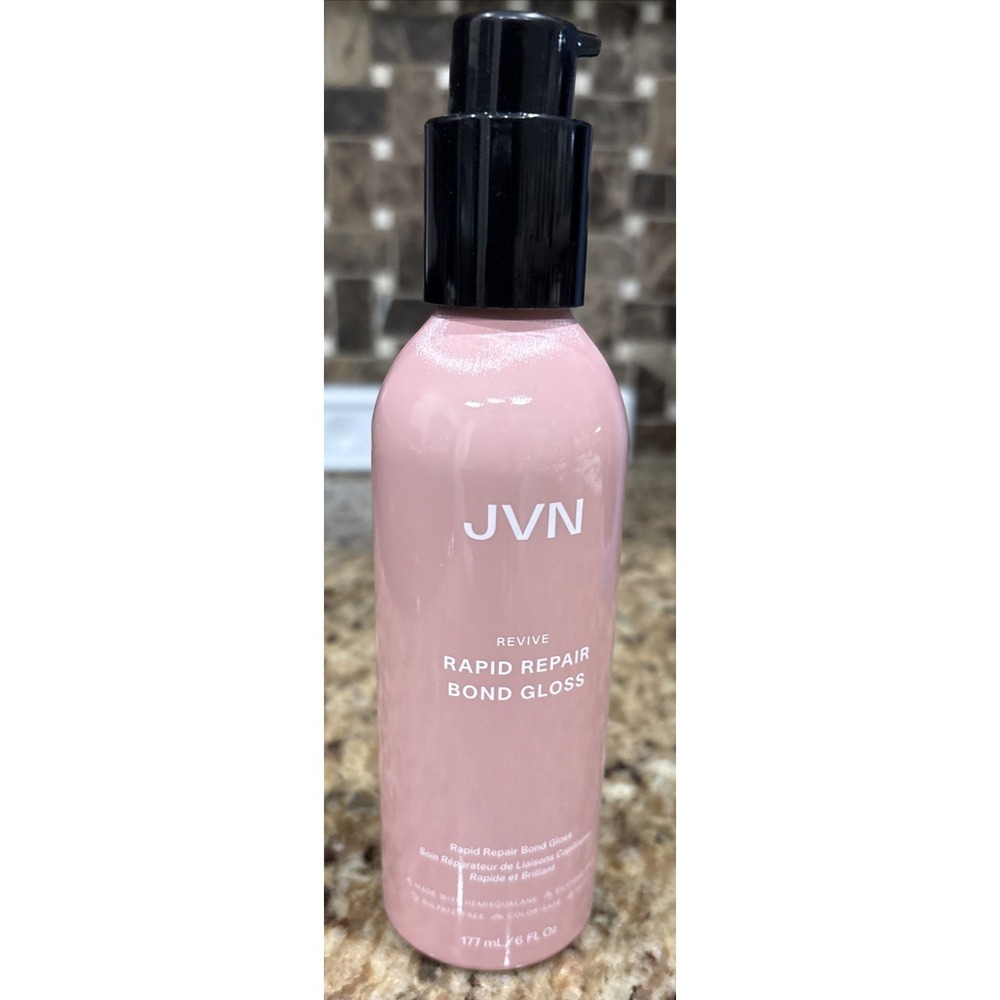 JVN Revive Rapid Repair Bond Gloss, 6 Fl Oz, Hair Shine Gloss Serum and Bond ...